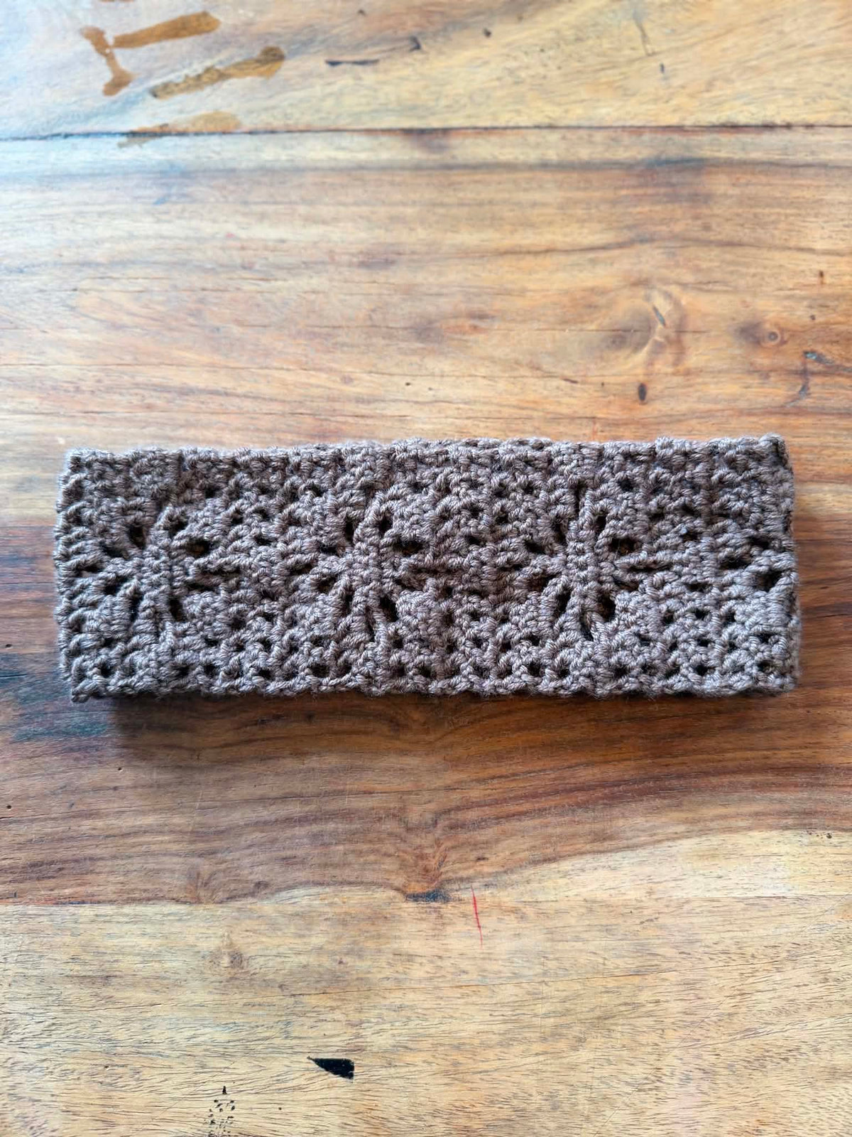 Heklað hárband
